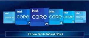Intel 12th Gen CPUs for Slim and Light Laptops Announced
