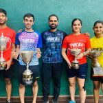 NKBA players with Head Coach Mayank Gole (1)