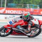 Honda Racing India rider Sarthak Chavan of Pune at Thailand Talent Cup 2022 Rd 2