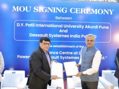 DY Patil International University (DYPIU) signs MoU with Dassault Systèmes to Establish Experience Centre Dassault Systèmes